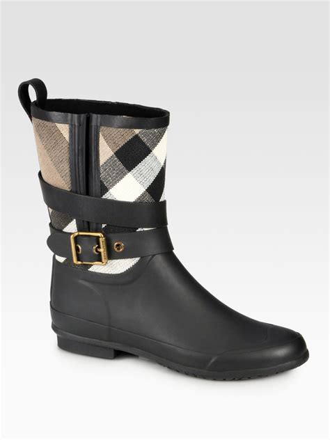 burberry rain boots size 42|Burberry rain boots with zipper.